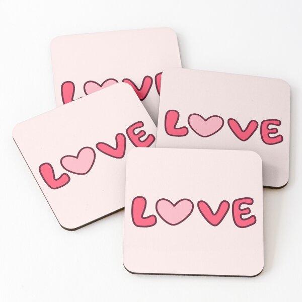 Item preview, Love with a pink heart designed and sold by MidnightInk Designs.