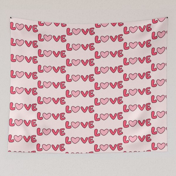 Item preview, Love with a pink heart designed and sold by MidnightInk Designs.