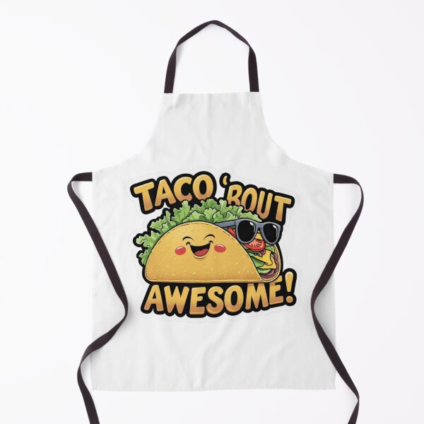Item preview, Taco ‘Bout Awesome Funny Cute Taco designed and sold by DreamyDesigns17.
