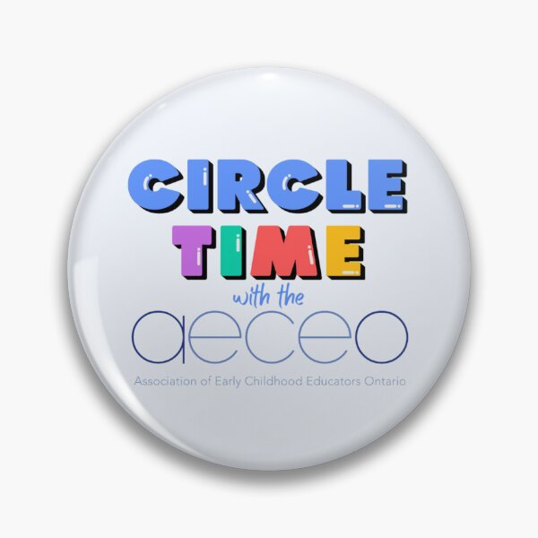 Circle Time Logo Pin