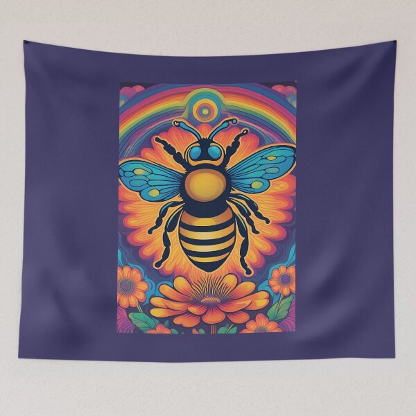 Item preview, Bee, Colorful Bee designed and sold by GOLDENGARDENART.