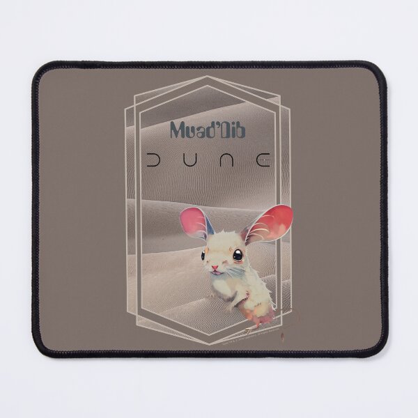 Item preview, DUNE. Sand Mouse (medium beige gray background) designed and sold by bekksa.