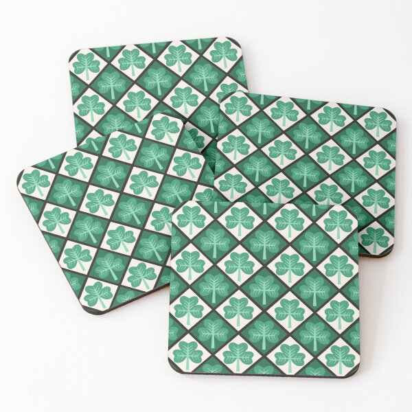 Item preview, St Patrick shamrock plaid design  designed and sold by Inkworthy.
