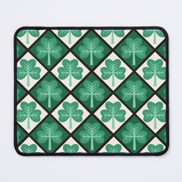 Item preview, St Patrick shamrock plaid design designed and sold by Inkworthy.