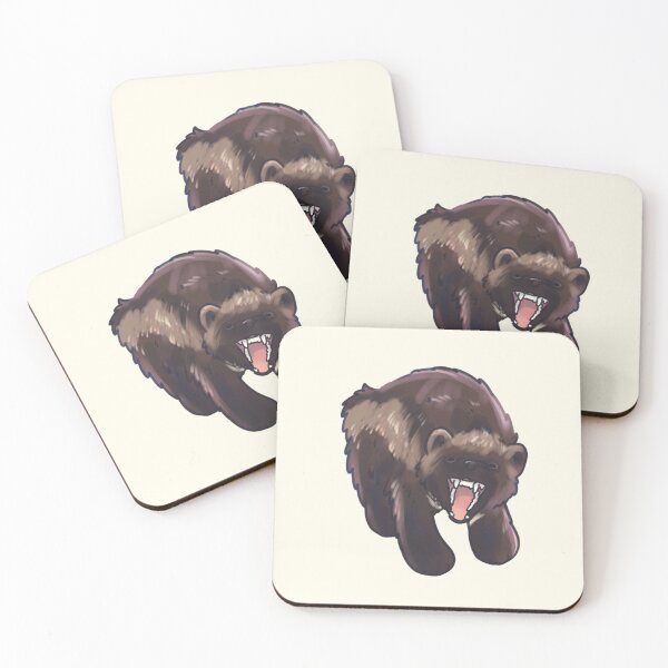 Item preview, Angry Wolverine art designed and sold by Mayarartsy.