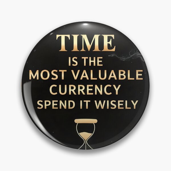 Item preview, Time Is the Most Valuable Currency - Luxurious marble background designed and sold by pixelated_echoes.