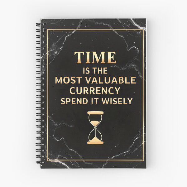 Item preview, Time Is the Most Valuable Currency - Luxurious marble background designed and sold by pixelated_echoes.