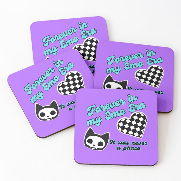 Item preview, Forever in my Emo Era - It Was Never a Phase (turquoise) designed and sold by piscesmoon22.