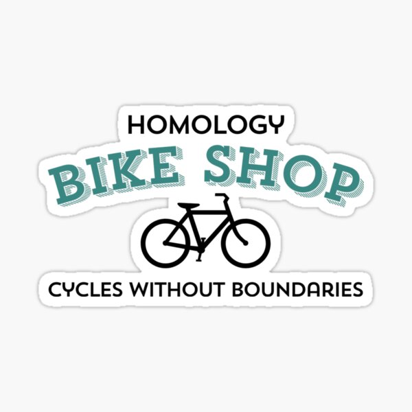 Item preview, Topology Homology Math Sticker designed and sold by Vittoria Cristante.