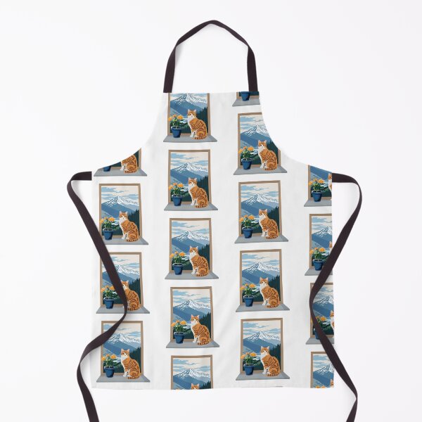 Item preview, Mountain cat designed and sold by Nagore Illustrations.