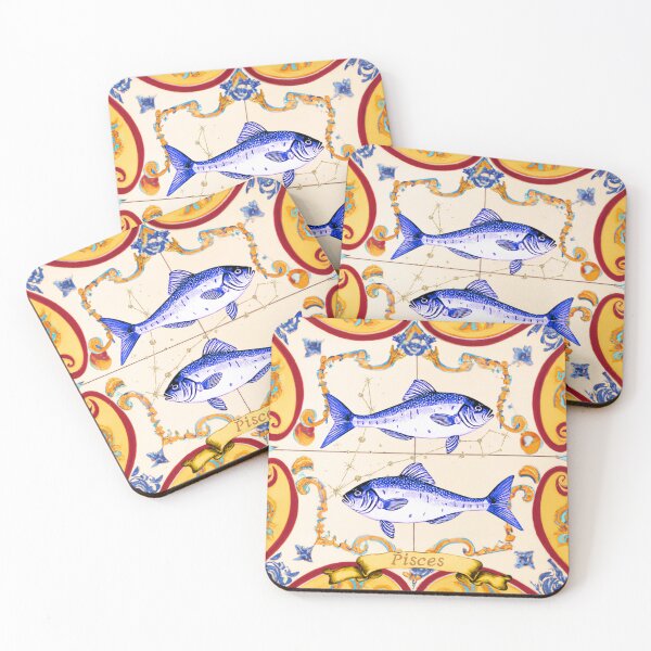 Item preview, Pisces Zodiac Mediterraneo designed and sold by Kiki-Hes.