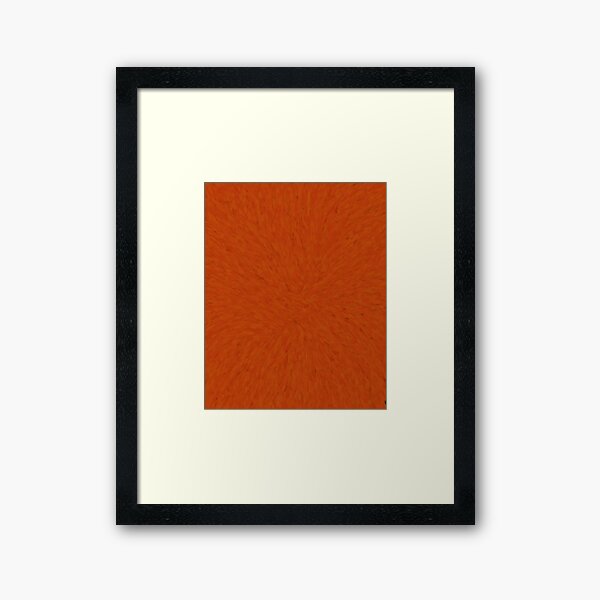 Aperçu de l'œuvre Résumé de l'orange feu créée et vendue par BleuAbstracts.