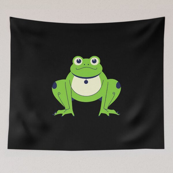 Item preview, Cute frog in take off position designed and sold by ATOTI.