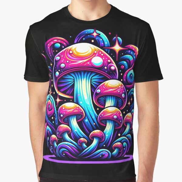Item preview, Music Psytrance Shirt - Colorful Festival Outfit designed and sold by Lukumuku.