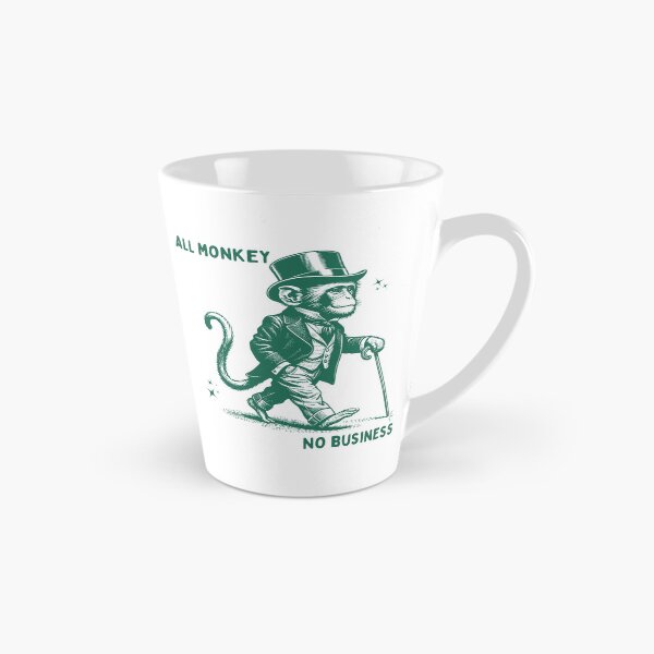 Item preview, All monkey no business designed and sold by Chaos Haven.
