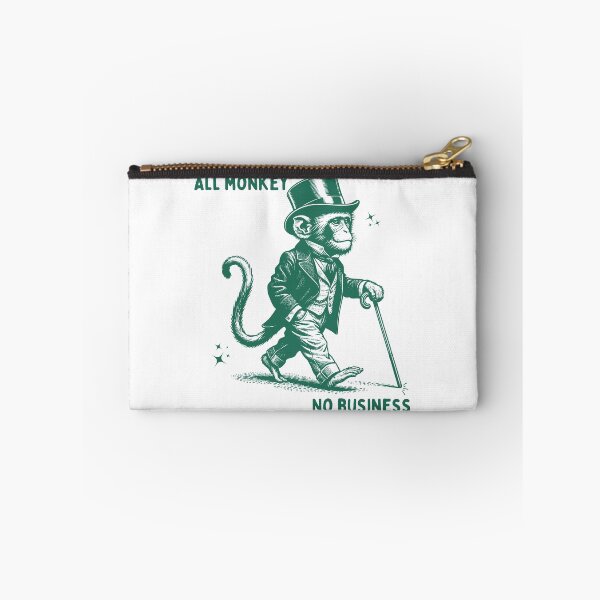 Item preview, All monkey no business designed and sold by Chaos Haven.