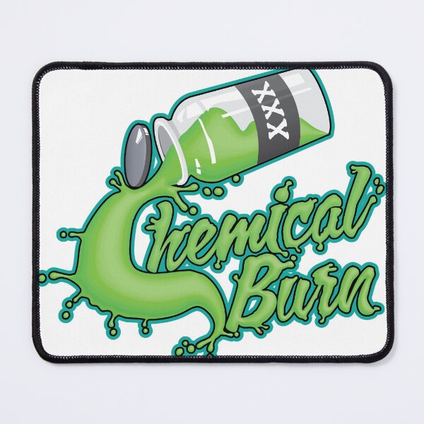 Item preview, Chemical Burn Illustration Green/Blue designed and sold by RarebirdRobo.