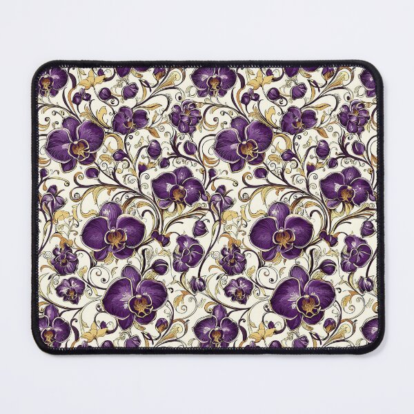 Item preview, Elegant Orchid Motif with Vintage Botanical Aesthetic designed and sold by Piotrek0001.