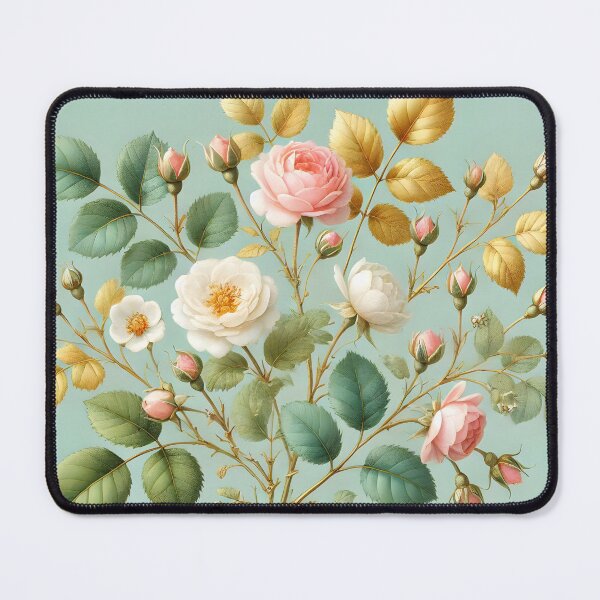 Item preview, Mini roses with golden leaves designed and sold by kmzcl.