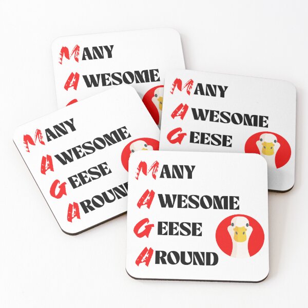 Item preview, MAGA goose saying designed and sold by StrictlyBilliM.