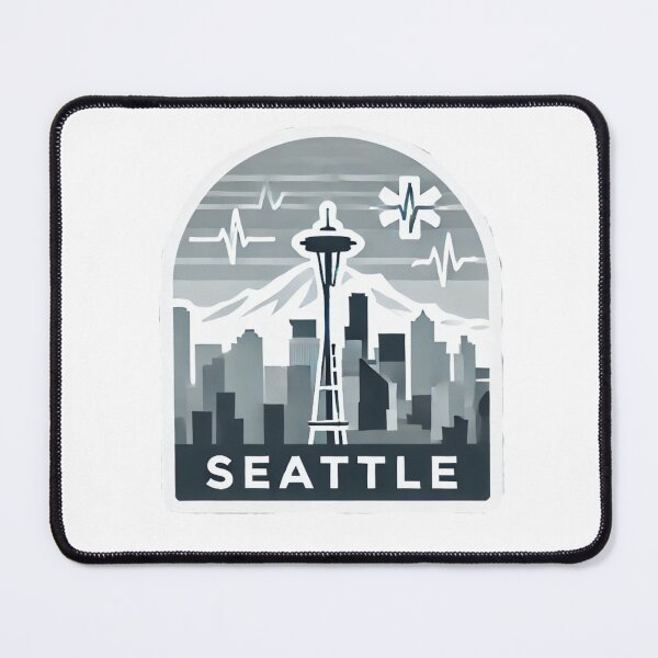 Item preview, Seattle tower Grey’s Anatomy  designed and sold by iiBellaArt.