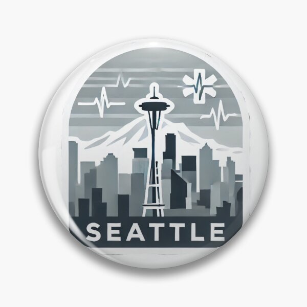 Item preview, Seattle tower Grey’s Anatomy  designed and sold by iiBellaArt.