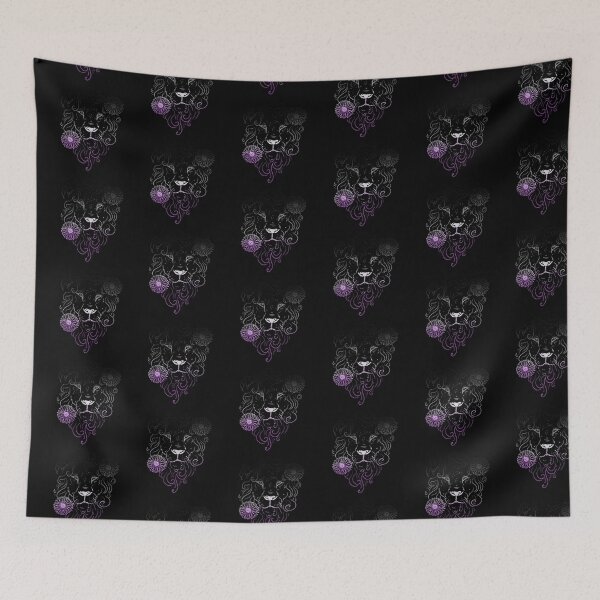 Item preview, Leo sunflower lion ace flag designed and sold by TheDoodlemancer.