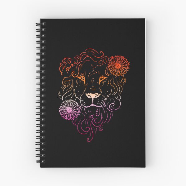 Item preview, sunflower lion lesbian sunset flag designed and sold by TheDoodlemancer.