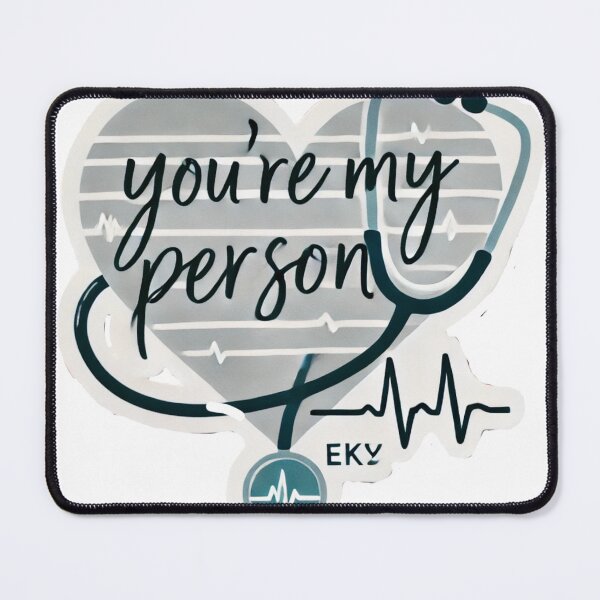 Item preview, You’re my person Grey’s Anatomy sticker designed and sold by iiBellaArt.