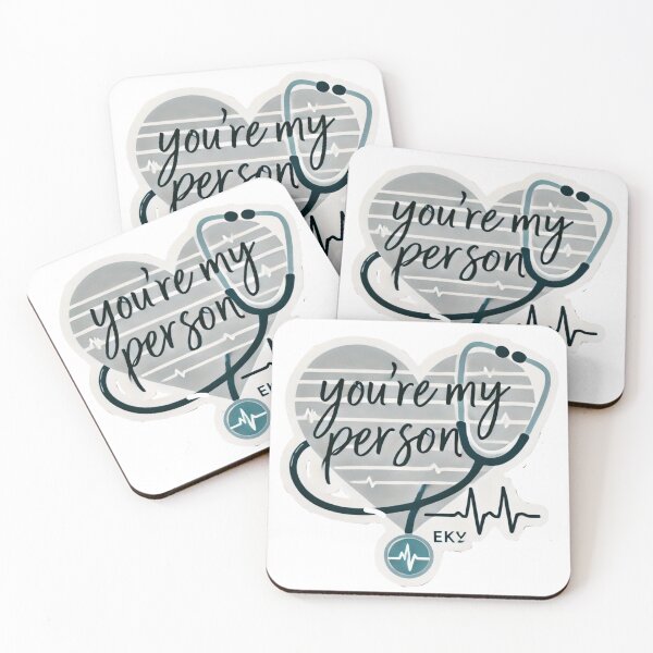 Item preview, You’re my person Grey’s Anatomy sticker designed and sold by iiBellaArt.