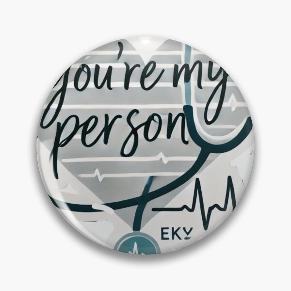 Item preview, You’re my person Grey’s Anatomy sticker designed and sold by iiBellaArt.