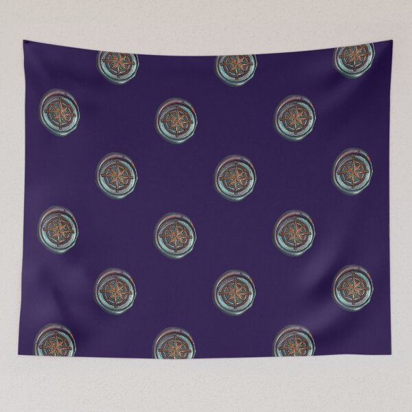 Item preview, Wax Seal - Compass, blue/bronze designed and sold by Elinda96.