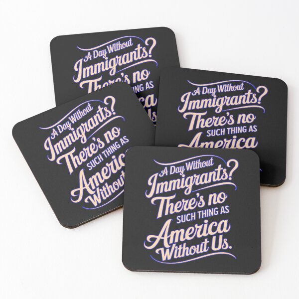 Item preview, A Day Without Immigrants? There’s No Such Thing As America Without Us: Celebrating the Heartbeat of a Nation designed and sold by elynne9.