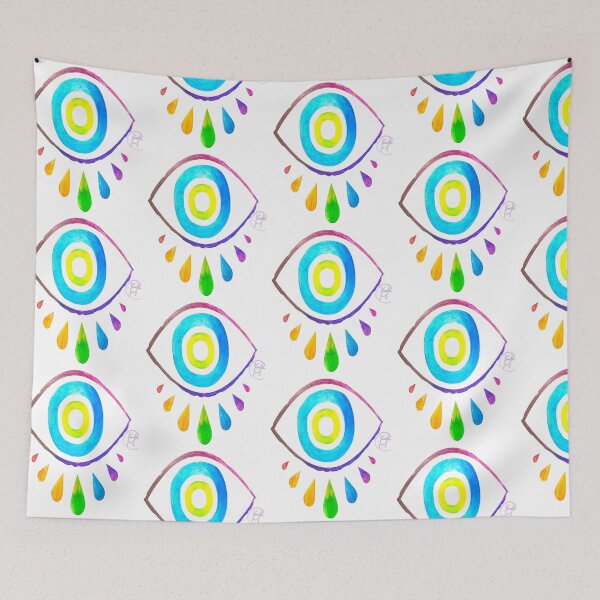 Item preview, Evil Eye Prism Art  designed and sold by Kalli Taub Art.