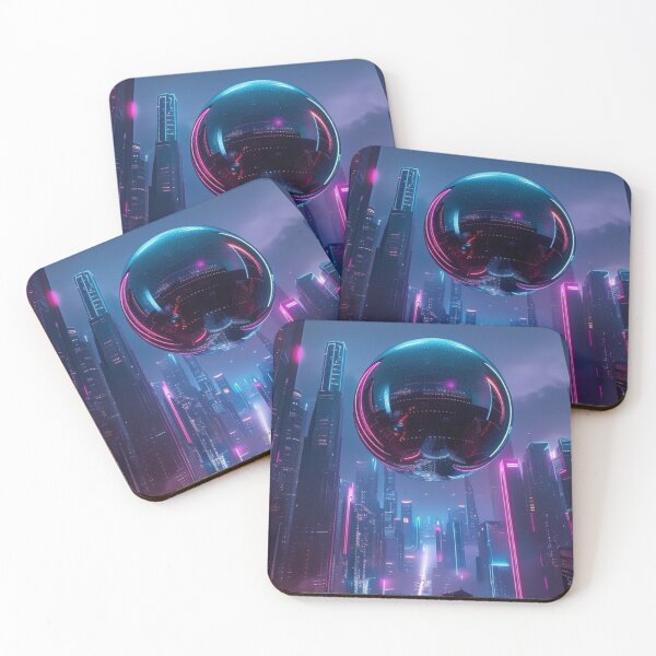 Item preview, Neon Ascension: The Antigravity Metropolis designed and sold by eXtraHumans.