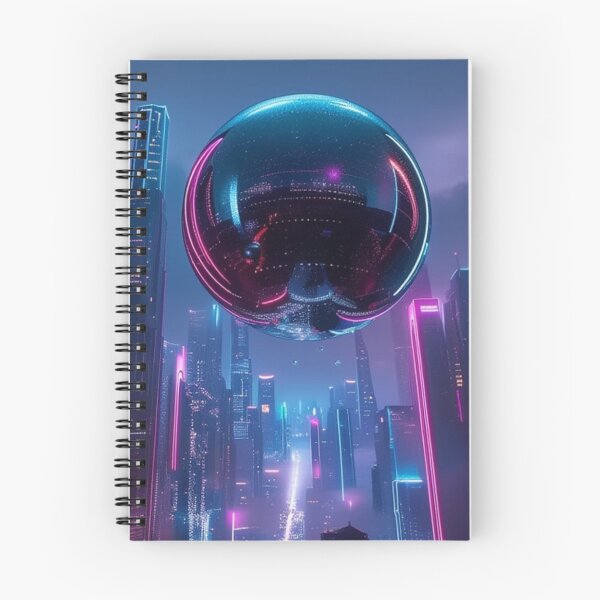Item preview, Neon Ascension: The Antigravity Metropolis designed and sold by eXtraHumans.