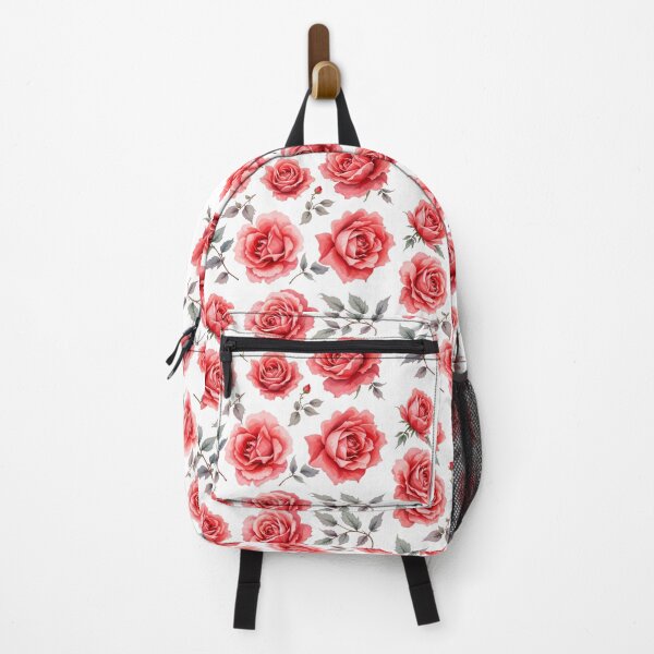 Item preview, Elegant Red Roses Seamless Pattern designed and sold by The Shirt Shoppee .