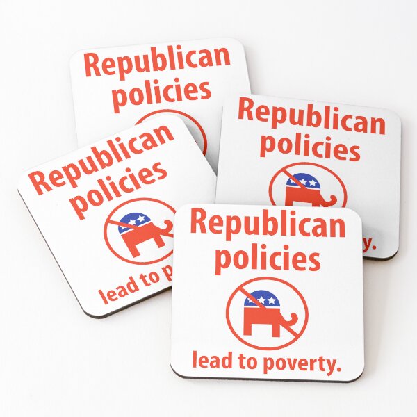 Item preview, Republican policies lead to poverty  designed and sold by Rachel the Artist .