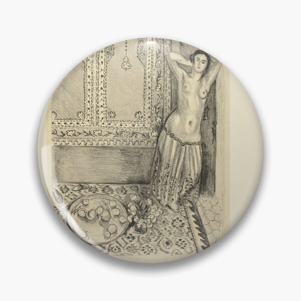 Item preview,  Odalisque Standing with Fruit Tray designed and sold by TeeARTHY.