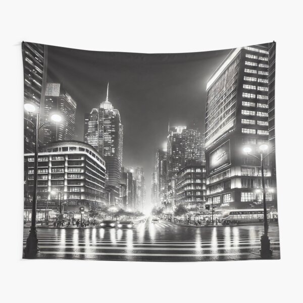 Item preview, Home Decor City At Night designed and sold by M&M Lifestyle Hub.