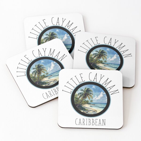 Item preview, Little Cayman - Caribbean (with Black Lettering) designed and sold by VelvetRoom.