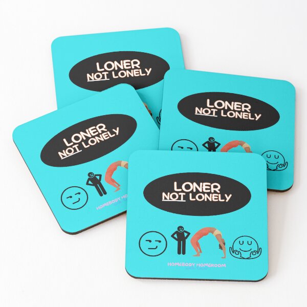 Item preview, Loner NOT Lonely. It's a choice. Zen vibes. designed and sold by HOMEBODYHOMEROO.