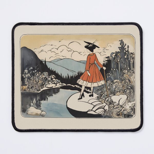 Item preview, The Lady by the Lake designed and sold by PictureNZ.