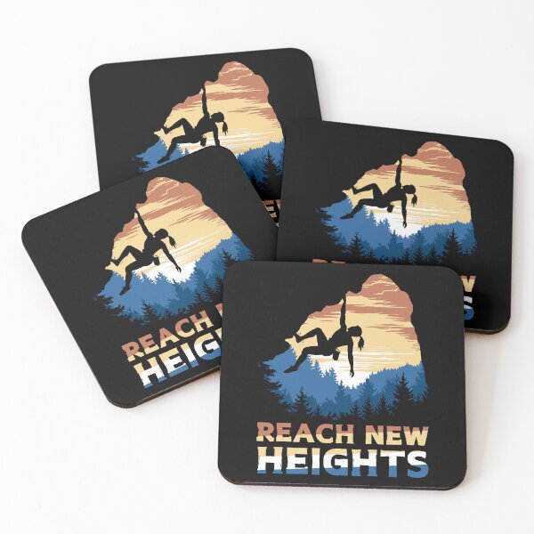 Item preview, Reach New Heights - Inspirational Rock Climbing Adventure designed and sold by Serbin.