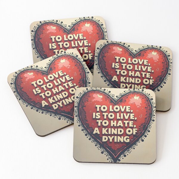 Item preview, Love & Hate Inspirational Heart Design for T-Shirts, Mugs designed and sold by CelestialAllure.