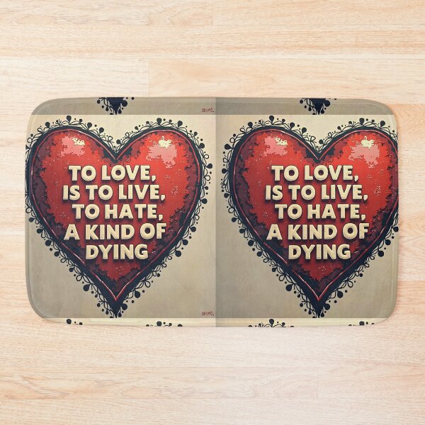 Item preview, Love & Hate Inspirational Heart Design for T-Shirts, Mugs designed and sold by CelestialAllure.