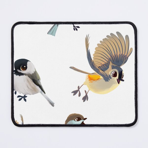 Item preview, Chickadee Trio - Pattern designed and sold by Valoulartisss.