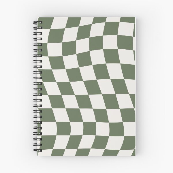 Item preview, Warped Check Pattern Muted Green designed and sold by soundlesswaves.