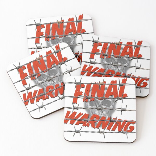 Item preview, FINAL WARNING designed and sold by BIGPIX91011.