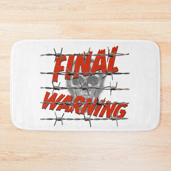 Item preview, FINAL WARNING designed and sold by BIGPIX91011.